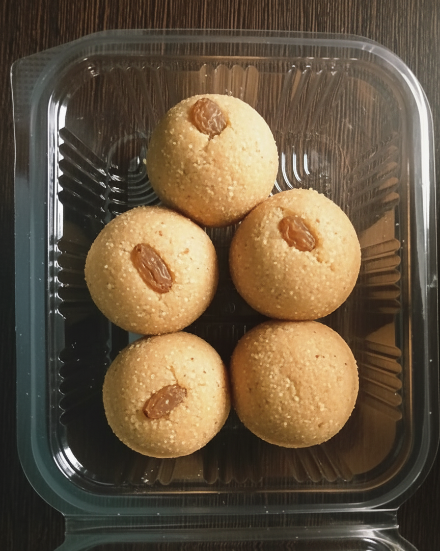 Rava Besan Ladoo