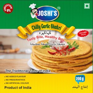 Joshi's Chilli Garlic Dry Bhakhri